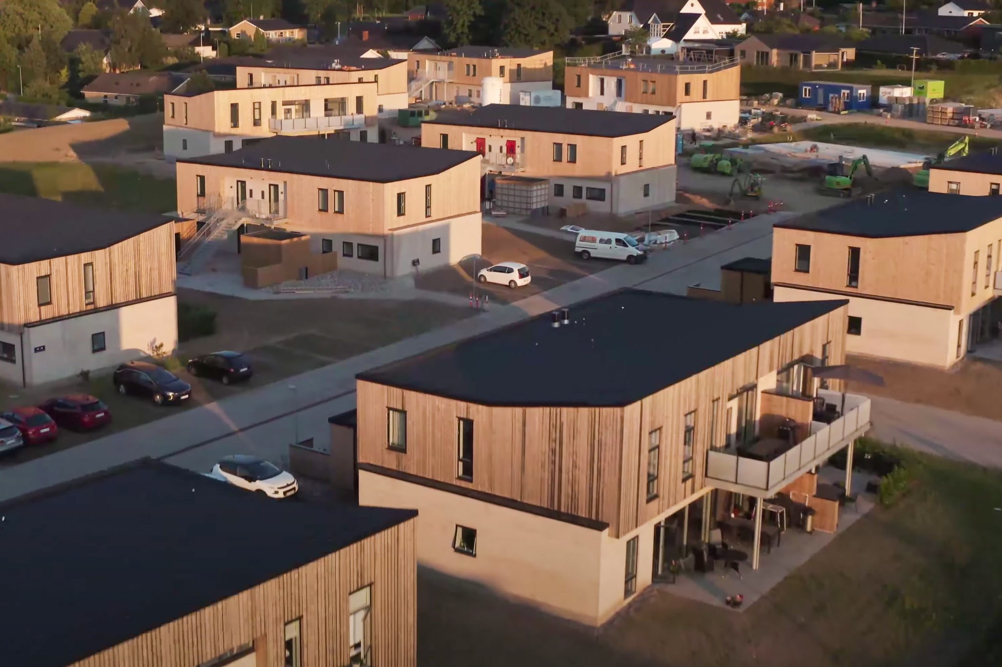 Reklamevideo med drone for ejendomsselskab