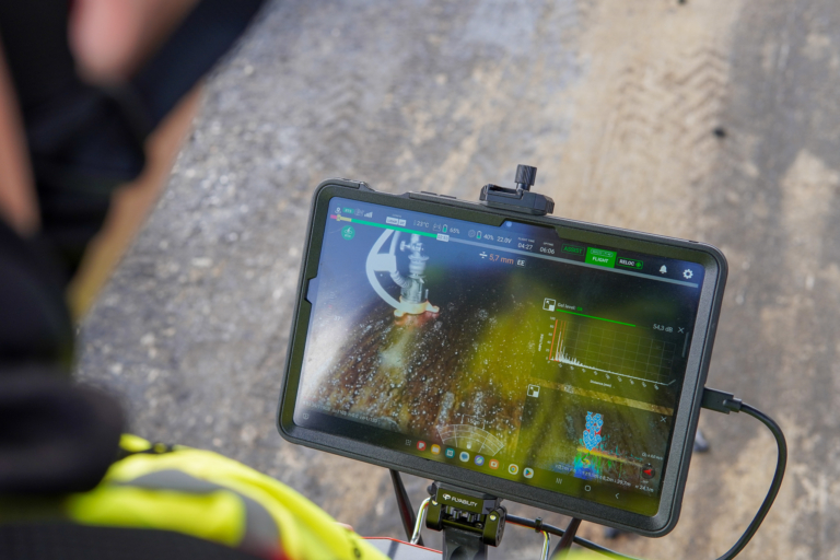 Tykkelsesmåling med Elios 3 UT - NDT